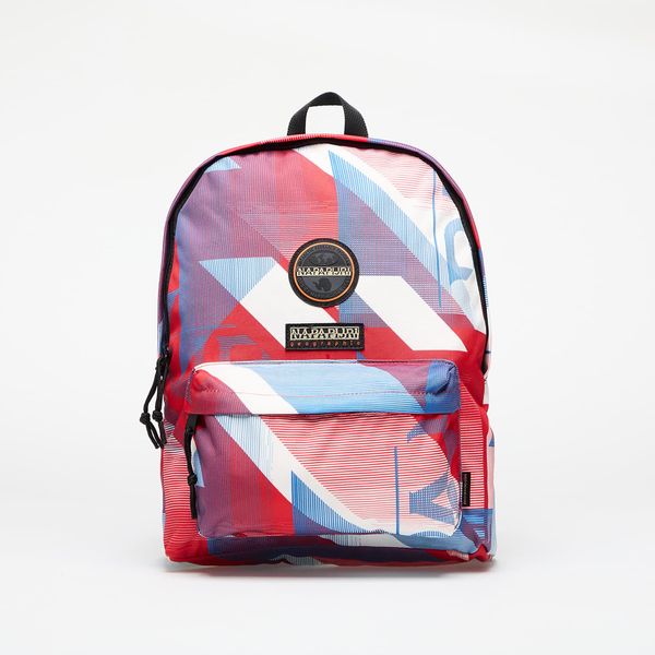 Napapijri Ruksak Napapijri Voyage All Over Print Backpack Geometric Red 19,5 l