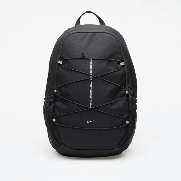 Nike Ruksak Nike Heritage Sweep Nike Tech Backpack 25L Black/ Black/ Reflect Silver 25 l