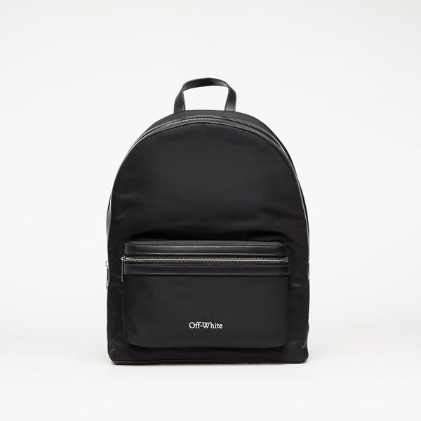 Off-White Ruksak Off-White Core Round Backpack Nylon Black Universal