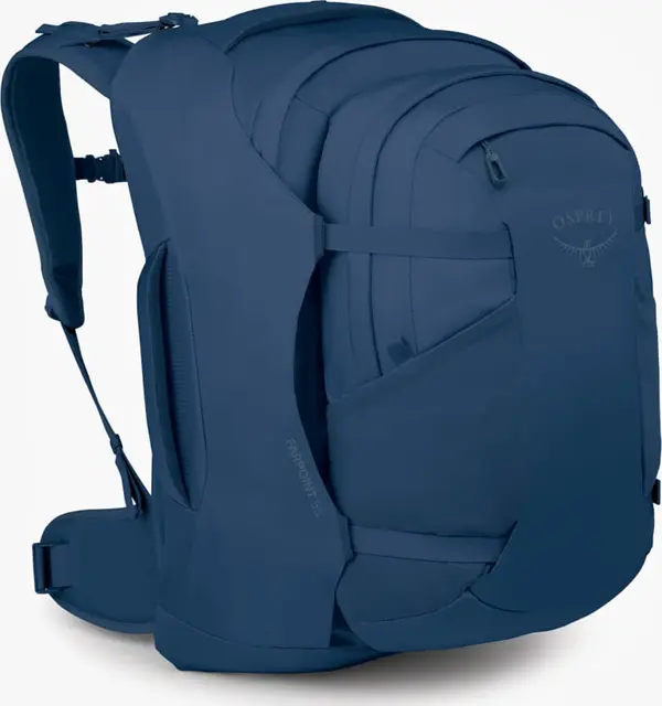 Osprey Ruksak Osprey Farpoint 55 Antique Blue Universal