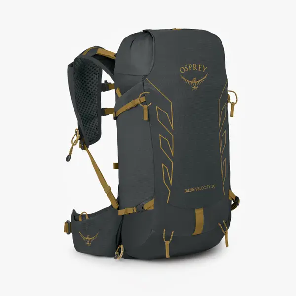 Osprey Ruksak Osprey Talon Velocity 2 Dark Charcoal/ Tumbleweed Yellw S/M