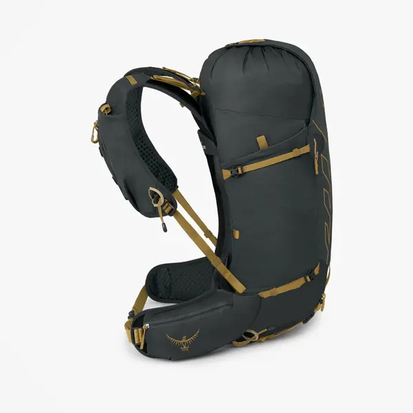 Osprey Ruksak Osprey Talon Velocity 30 Dark Charcoal/ Tumbleweed Yellow S/M