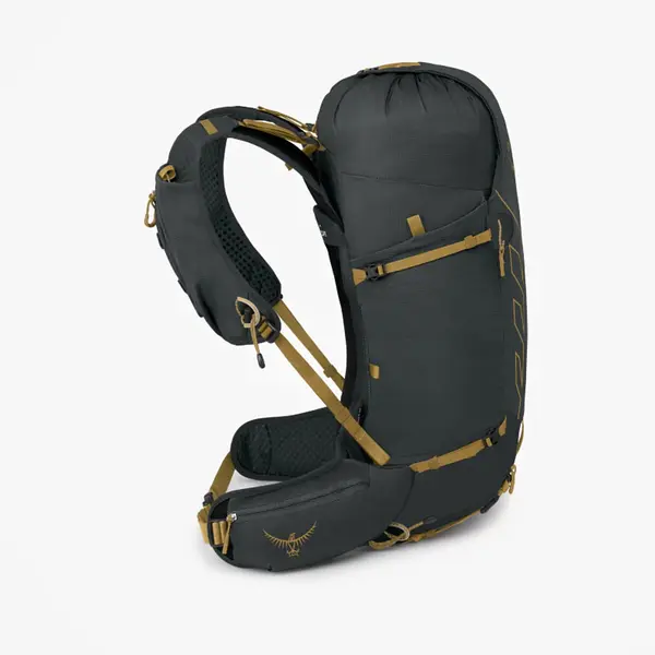 Osprey Ruksak Osprey Talon Velocity 30 Dark Charcoal/ Tumbleweed Yellow S/M