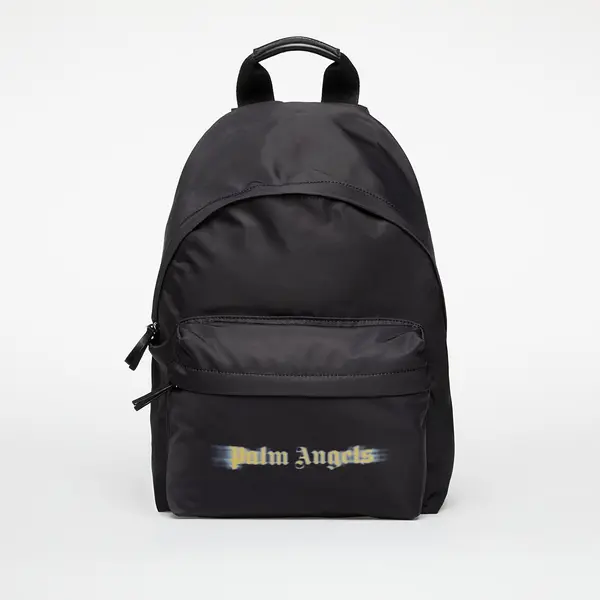 Palm Angels Kids Ruksak Palm Angels Kids Blurred Logo Big Backpack Black/ Ocher Yellow Universal