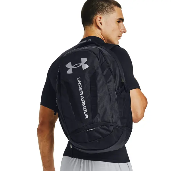 Under Armour Ruksak Under Armour Hustle 5.0 Backpack Black/ Silver 29 l