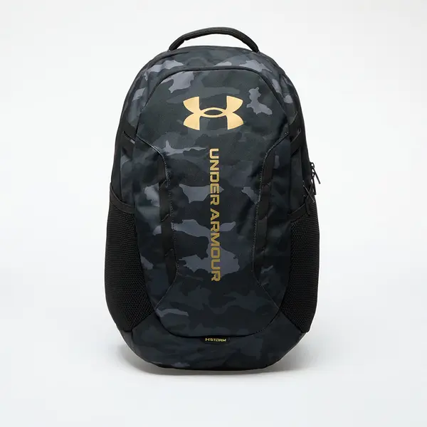Under Armour Ruksak Under Armour Hustle 6.0 Backpack Black/ Black/ Metallic Gold Universal