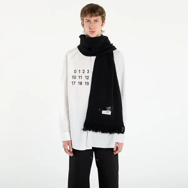 MM6 Šal MM6 Maison Margiela Scarf Black Universal