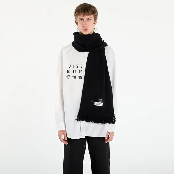 MM6 Šal MM6 Maison Margiela Scarf Black Universal