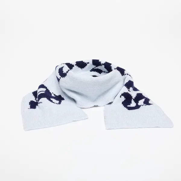 Palm Angels Šal Palm Angels Logo Knit Scarf Light Blue/ Navy Blue Universal