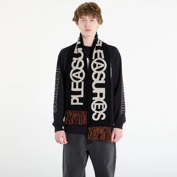 PLEASURES Šal PLEASURES Zine Scarf Black Universal