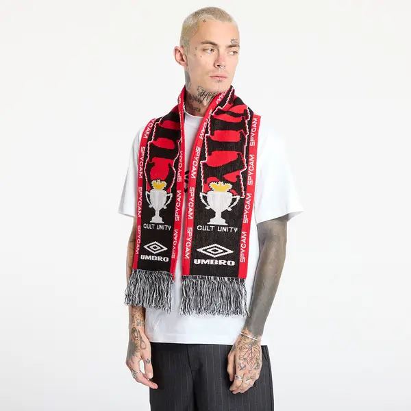 Umbro Šal Umbro Cult Unity Scarf Black/ Red Universal