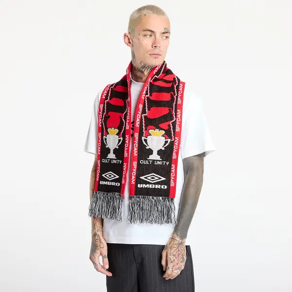 Umbro Šal Umbro Cult Unity Scarf Black/ Red Universal
