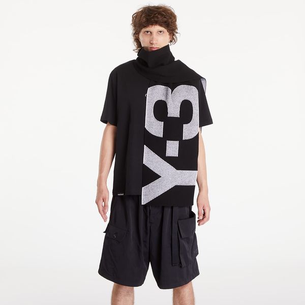 Y-3 Šal Y-3 Logo Scarf Black Universal