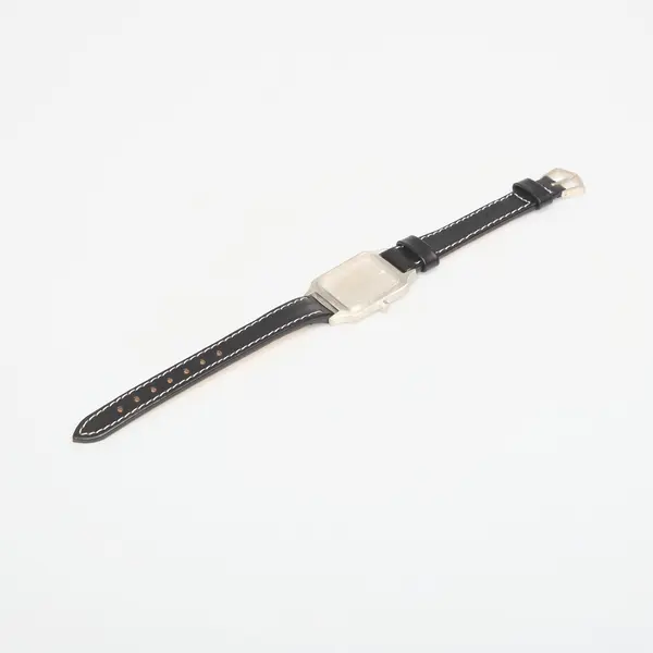 Our Legacy Satovi OUR LEGACY No Time Watch Sterling Silver Black Strap Universal