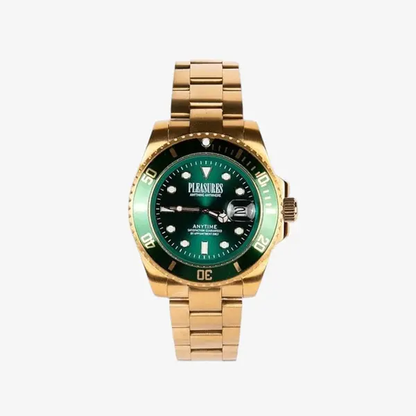 PLEASURES Satovi PLEASURES Anytime Watch Gold/Green Gold/ Green Universal