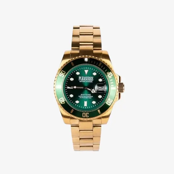 PLEASURES Satovi PLEASURES Anytime Watch Gold/Green Gold/ Green Universal