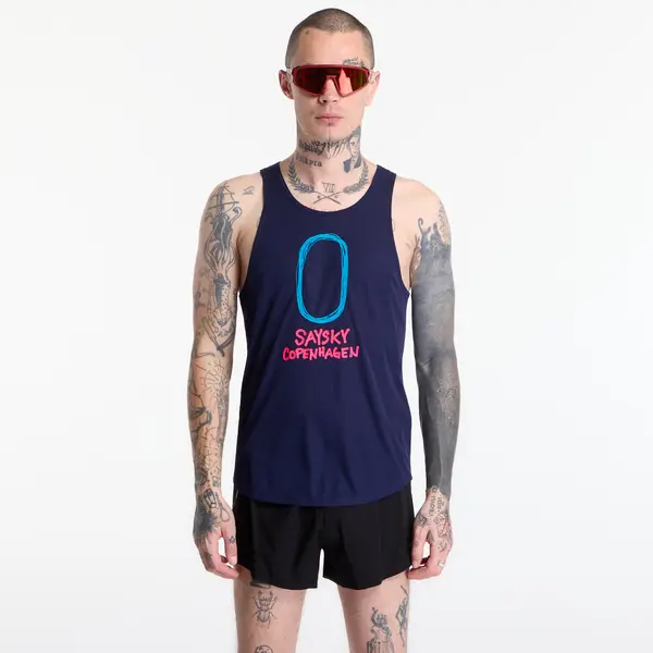 SAYSKY SAYSKY Statement Flow Singlet Blue L