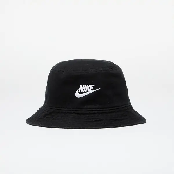 Nike Šešir Nike Apex Futura Washed Bucket Hat Black/ White S