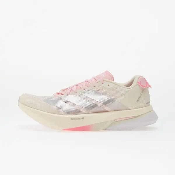 adidas Performance Sneakers adidas Adizero Boston 13 Core White/ Silver Met./ Clear Pink EUR 39 1/3