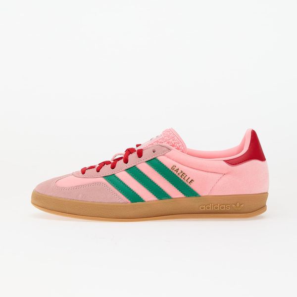 adidas Originals Sneakers adidas Gazelle Indoor W Court Green/ Glow Pink/ Gum 3 EUR 35 1/2