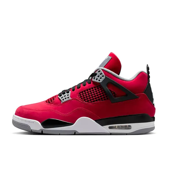 Jordan Sneakers Air Jordan 4 Retro "Toro Bravo" Fire Red/ White-Black-Cement Grey EUR 42.5