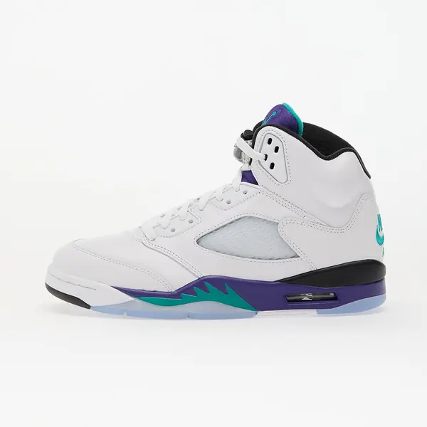 Jordan Sneakers Air Jordan 5 Retro OG "Grape" (HQ7978-100) White/ New Emerald-Grape Ice-Black EUR 40.5