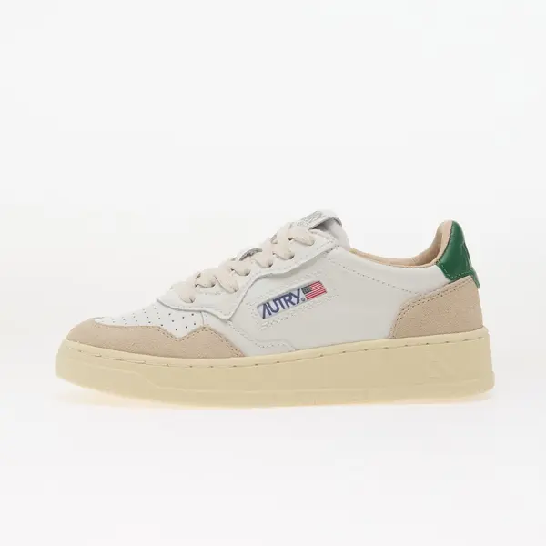 Autry Sneakers Autry Medalist Low Wom White/ Amazon Leather/ Beige Suede EUR 35