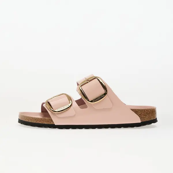 Birkenstock Sneakers Birkenstock Arizona Big Buckle Natural Leather Patent High-Shine Light Rose EUR 37