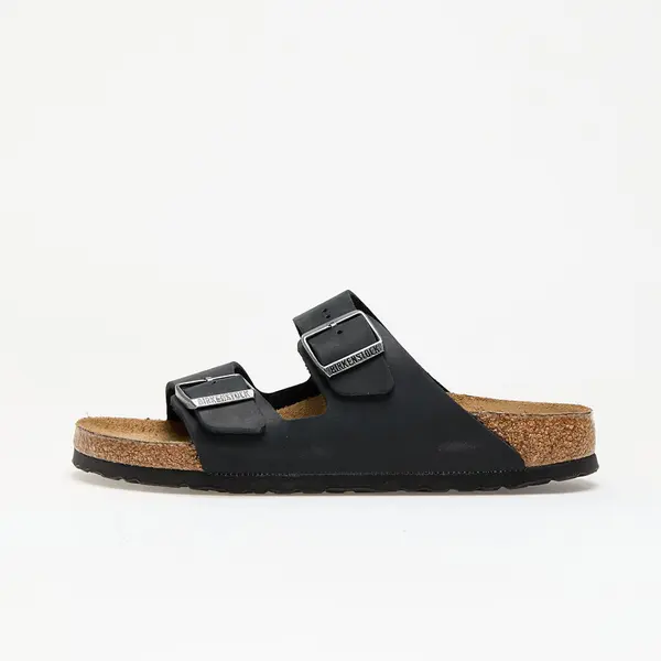 Birkenstock Sneakers Birkenstock Arizona Soft Footbed Natural Leather Oiled Black EUR 38