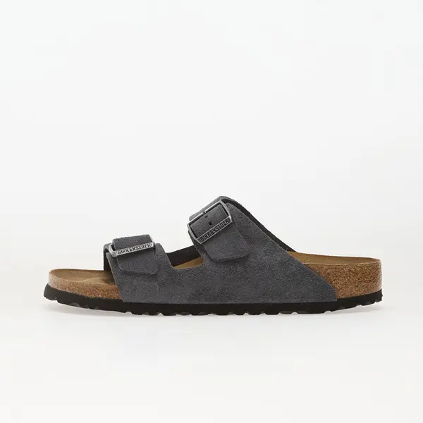 Birkenstock Sneakers Birkenstock Arizona Suede Leather Unisex Charcoal EUR 36