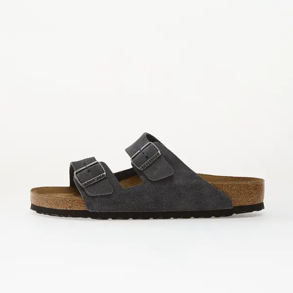 Birkenstock Sneakers Birkenstock Arizona Suede Leather Unisex Charcoal EUR 44
