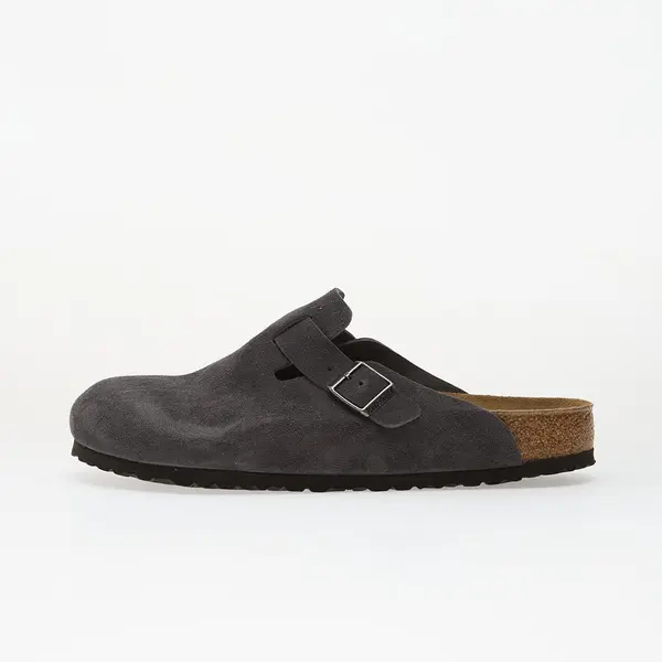 Birkenstock Sneakers Birkenstock Boston Suede Leather Charcoal EUR 44