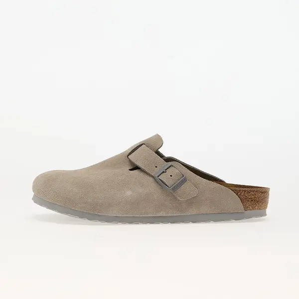 Birkenstock Sneakers Birkenstock Boston Suede Leather Stone Coin EUR 39