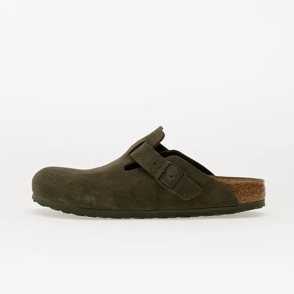 Birkenstock Sneakers Birkenstock Boston Suede Leather Thyme EUR 36