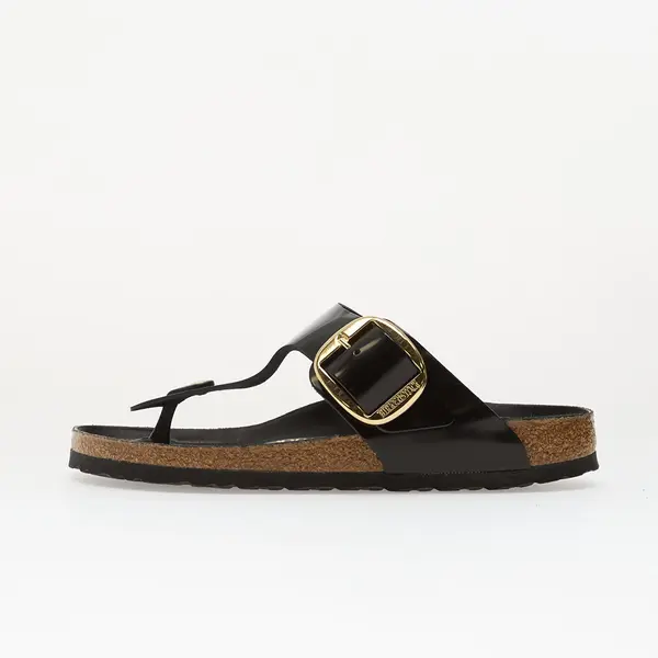 Birkenstock Sneakers Birkenstock Gizeh Big Buckle Natural Leather Patent Women Nappa Glamour EUR 41