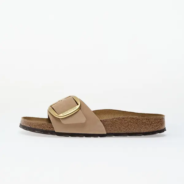 Birkenstock Sneakers Birkenstock Madrid Big Buckle Natural Leather Nubuck Sandcastle EUR 39