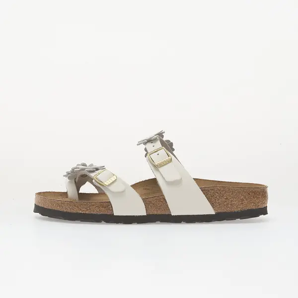 Birkenstock Sneakers Birkenstock Mayari Flower Embellishment Leather Women White EUR 41