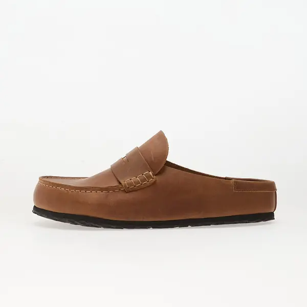 Birkenstock Sneakers Birkenstock Naples Wrapped Oiled Leather Unisex Cognac EUR 41
