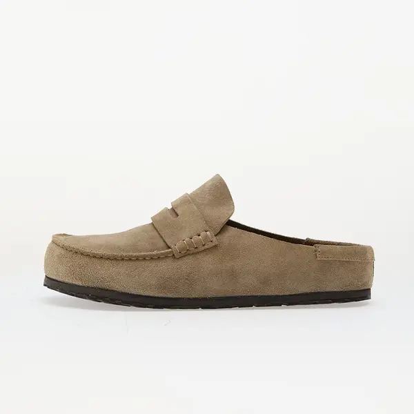 Birkenstock Sneakers Birkenstock Naples Wrapped Suede Leather Taupe EUR 41