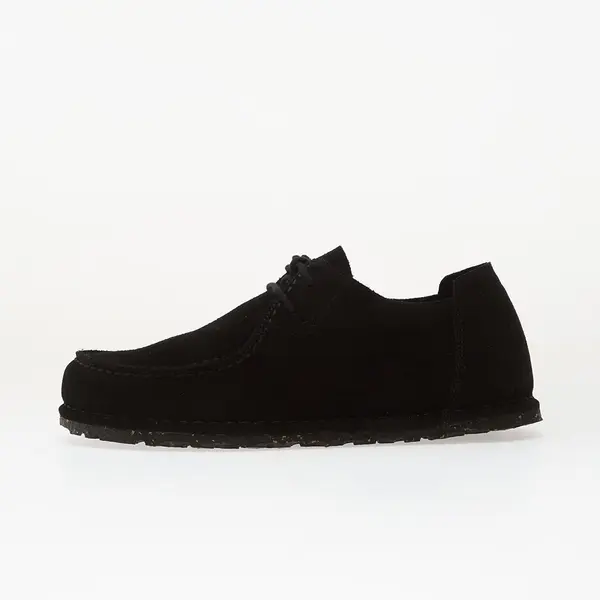 Birkenstock Sneakers Birkenstock Utti Lace Suede Leather Unisex Black EUR 39