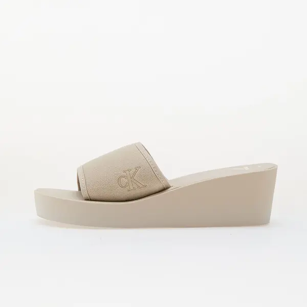 Calvin Klein Sneakers Calvin Klein Jeans Beach Wedge Slide Ca Beige EUR 40