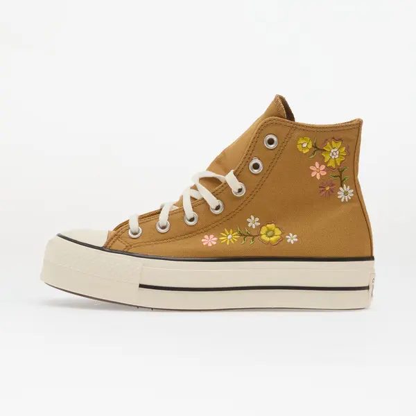 Converse Sneakers Chuck Taylor All Star Lift Embroidered Flowers - Converse Honey Stick/ Egret EUR 42