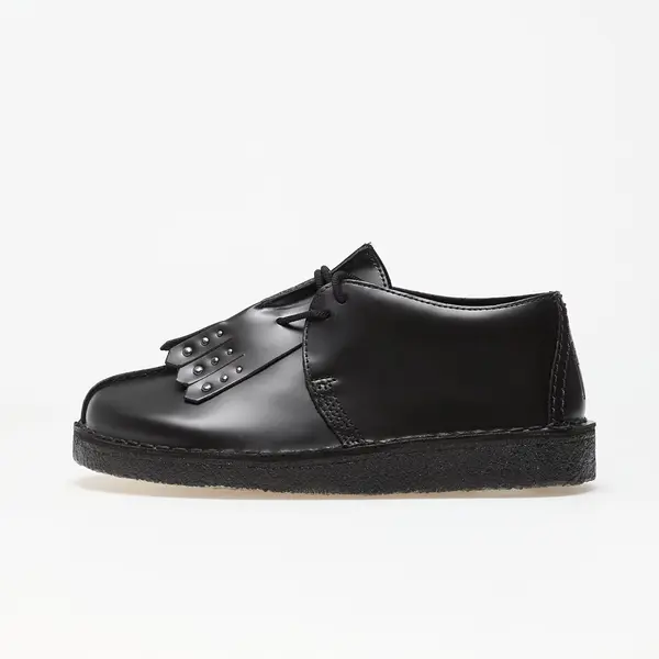 Clarks Originals Sneakers Clarks Originals Desert Trek Black Hi Shine Leather EUR 37
