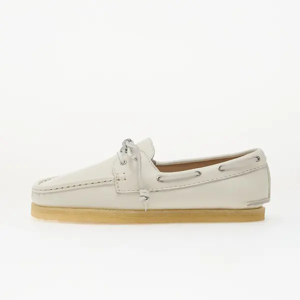 Clarks Originals Sneakers Clarks Originals Godney Boat. White Grain Lea EUR 39.5