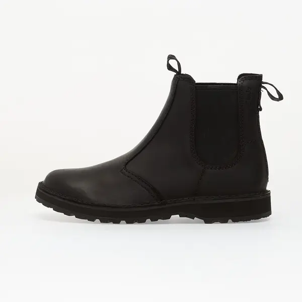 Clarks Sneakers Clarks Solsbury Easy Black Leather EUR 41