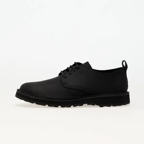 Clarks Originals Sneakers Clarks Solsbury Lace Black Leather EUR 45