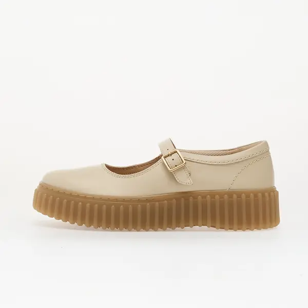 Clarks Sneakers Clarks Torhill Jane Cream Leather EUR 41