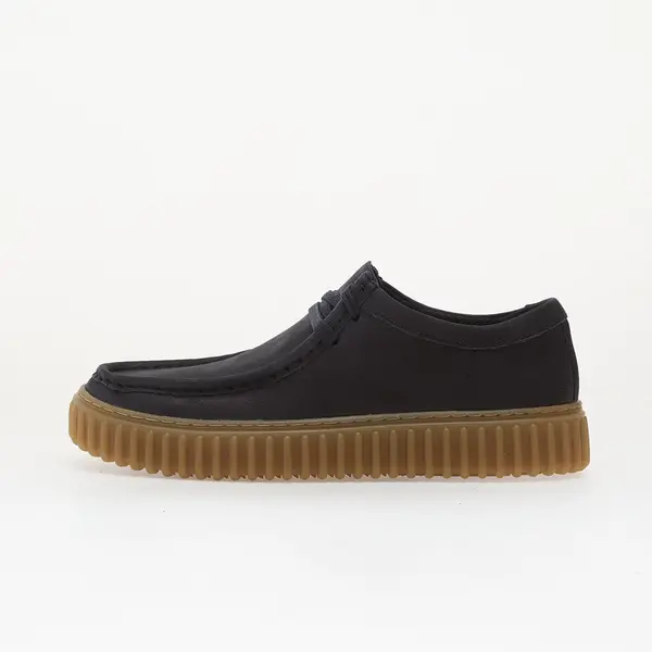 Clarks Sneakers Clarks Torhill Lo Navy Leather EUR 43