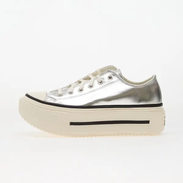 Converse Sneakers Converse Chuck Taylor All Star Lift Double Stack Silver/ Egret/ Black EUR 37.5