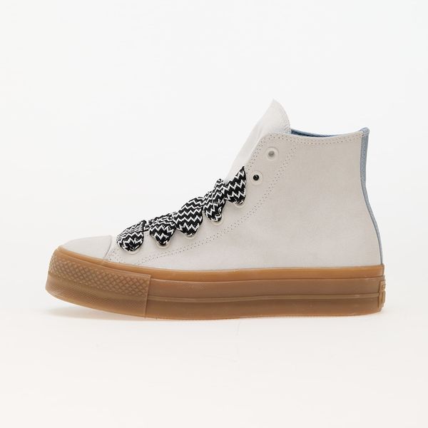 Converse Sneakers Converse Chuck Taylor All Star Lift Platform Suede Vintage White/ Out Of The Blue EUR 36.5